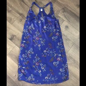 old navy blue floral summer dress